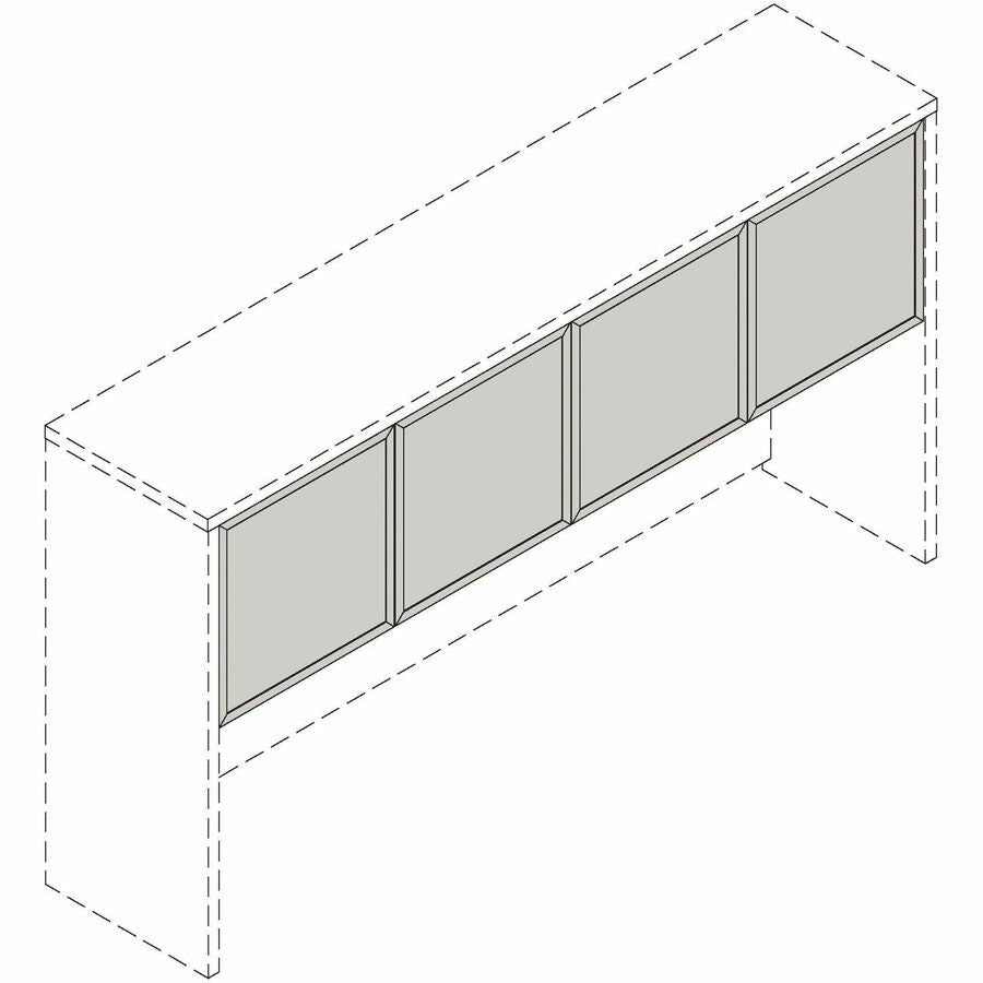 DOORS;F/66" HUTCH;GLASS - 5