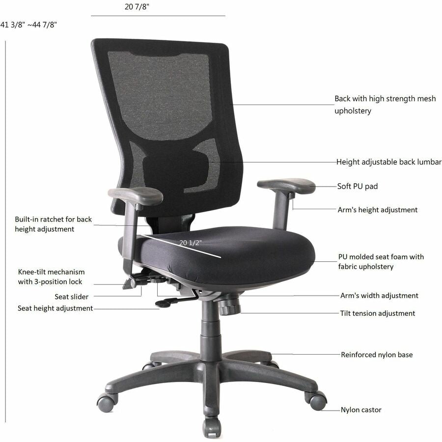 CHAIR;HBACK;SYNC/TILT;SLIDER - 5