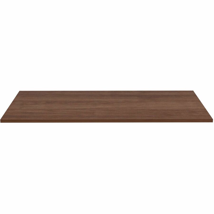 Lorell Multipurpose Tabletop - 30" x 66" x 1" - Band Edge - Walnut, Laminate Table Top - For Conference Table, Office