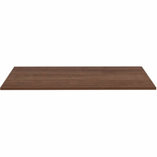 Lorell Multipurpose Tabletop - 30" x 66" x 1" - Band Edge - Walnut, Laminate Table Top - For Conference Table, Office