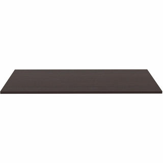 Lorell Multipurpose Tabletop - 30" x 66" x 1" - Band Edge - Espresso, Laminate Table Top - For Conference Table, Office