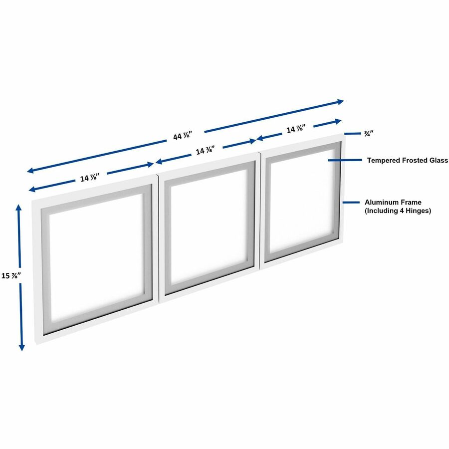 DOORS;F/48" HUTCH;GLASS - 7