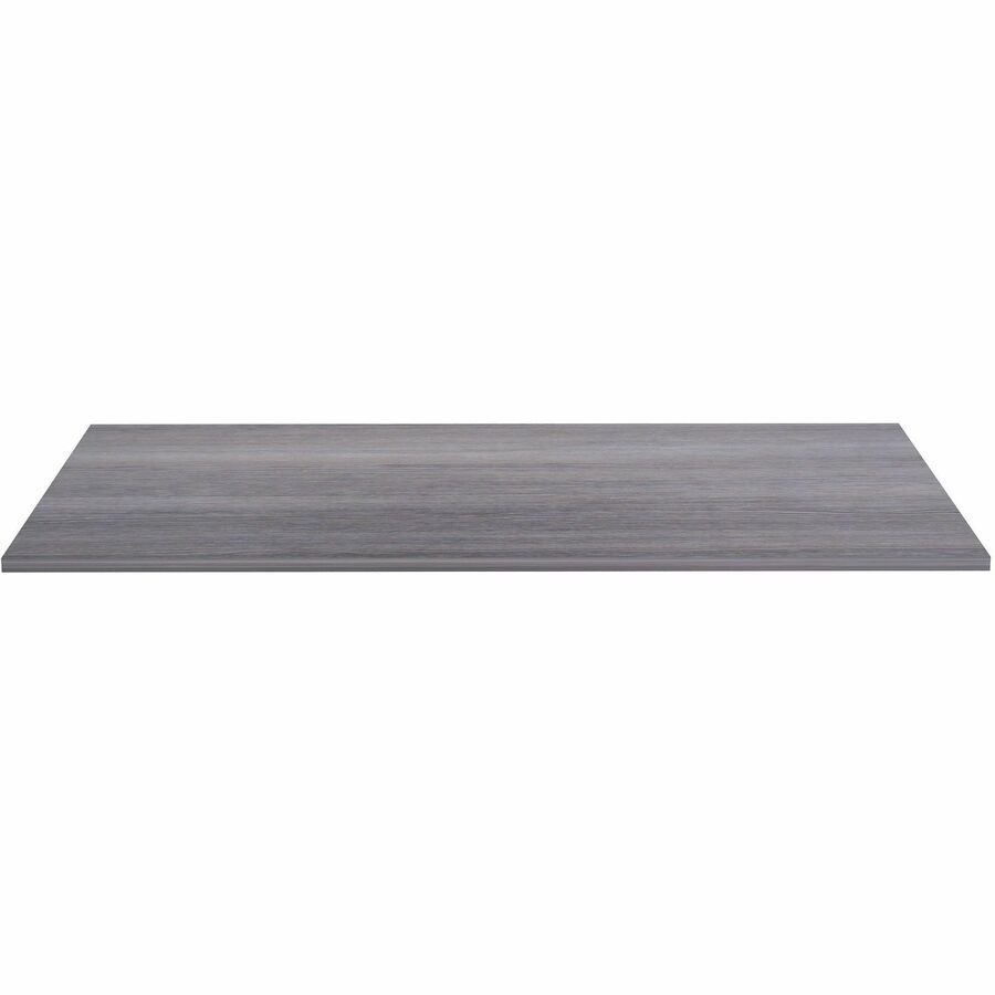 Lorell Multipurpose Tabletop - 30" x 66" x 1" - Band Edge - Weathered Charcoal, Laminate Table Top - For Conference Table, Office