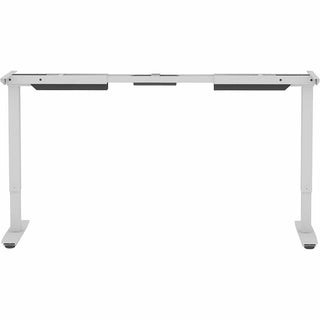 Lorell Sit-to-Stand Two-Tier Base - Silver Two-tier Base - 275 lb Capacity - 45.10" Height - Assembly Required - 1 Each