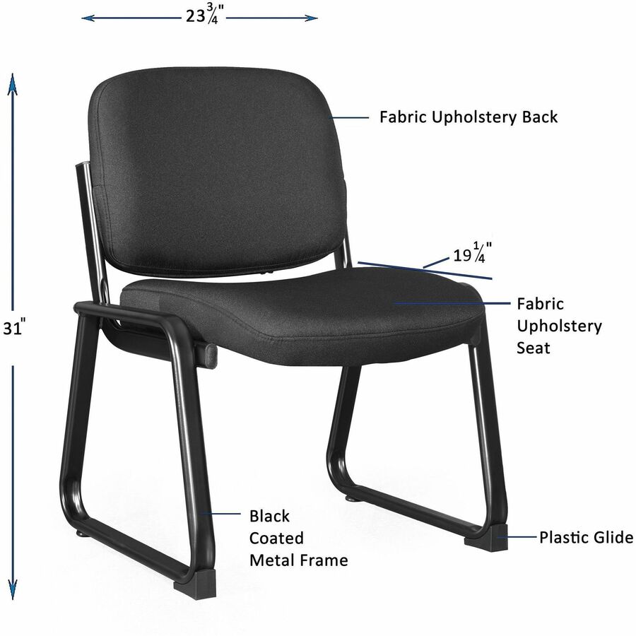 CHAIR;GUEST;SLED;ARMLESS - 8