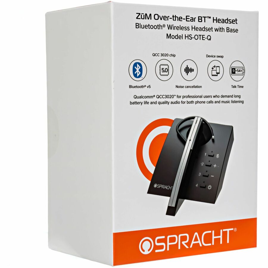 ZuM Monaural Over-The-Ear Bluetooth Headset