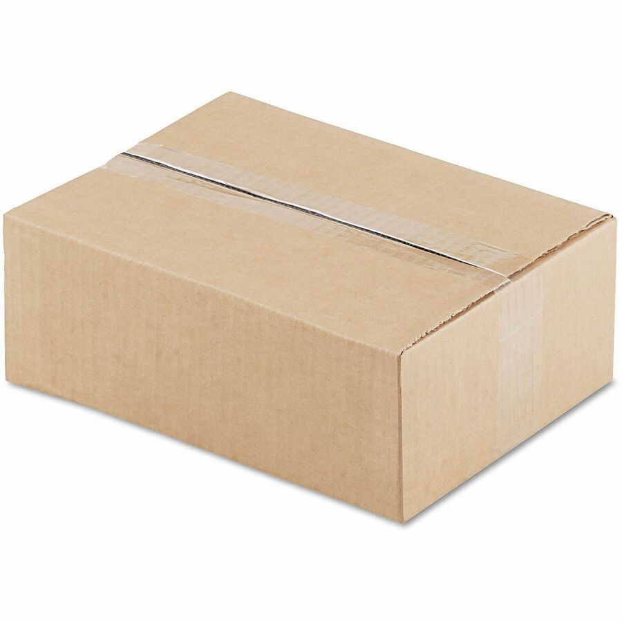 Fixed-Depth Corrugated Shipping Boxes, Regular Slotted Container (RSC), 9" x 12" x 4", Brown Kraft, 25/Bundle