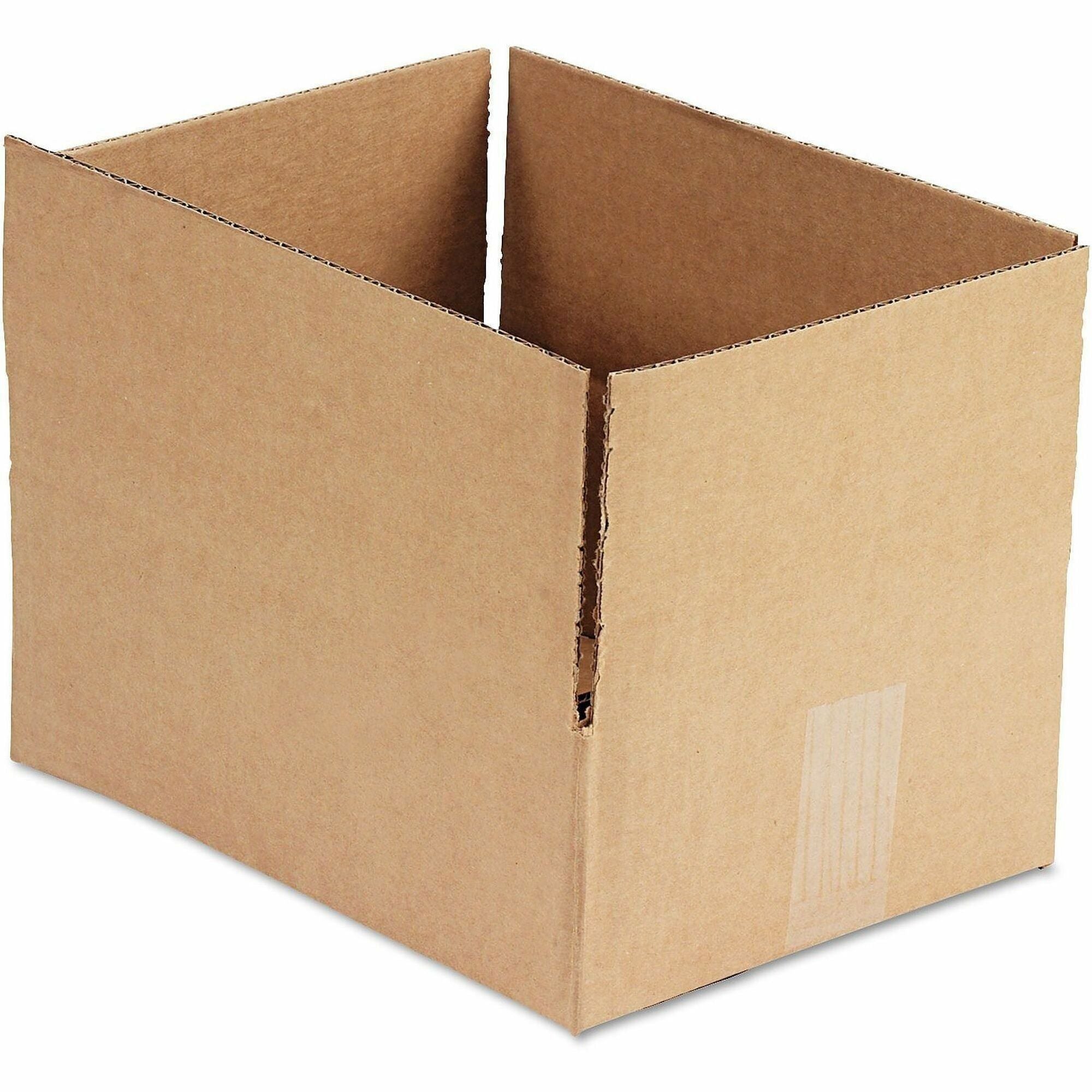 Fixed-Depth Corrugated Shipping Boxes, Regular Slotted Container (RSC), 9" x 12" x 4", Brown Kraft, 25/Bundle