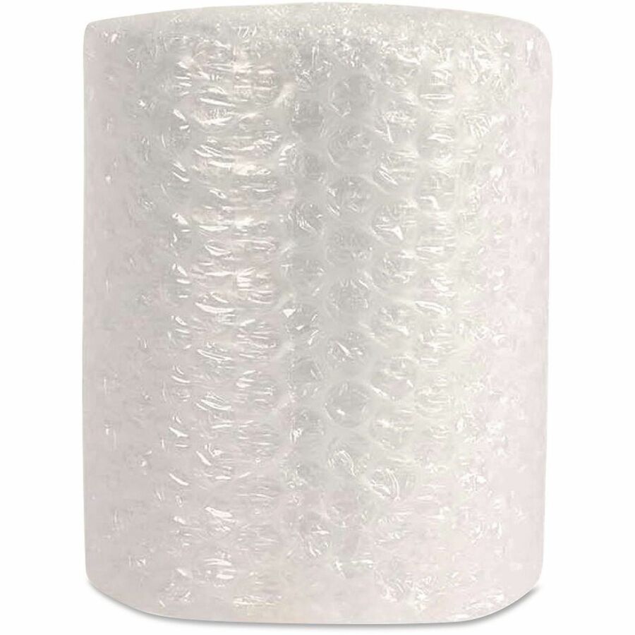 Bubble Packaging, 0.31" Thick, 12" x 30 ft, Perforated Every 12", Clear, 12/Carton