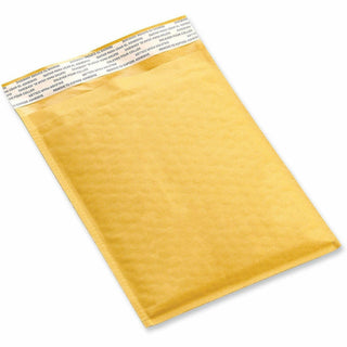 Peel Seal Strip Cushioned Mailer, #000, Extension Flap, Self-Adhesive Closure, 4 x 8, 500/Carton