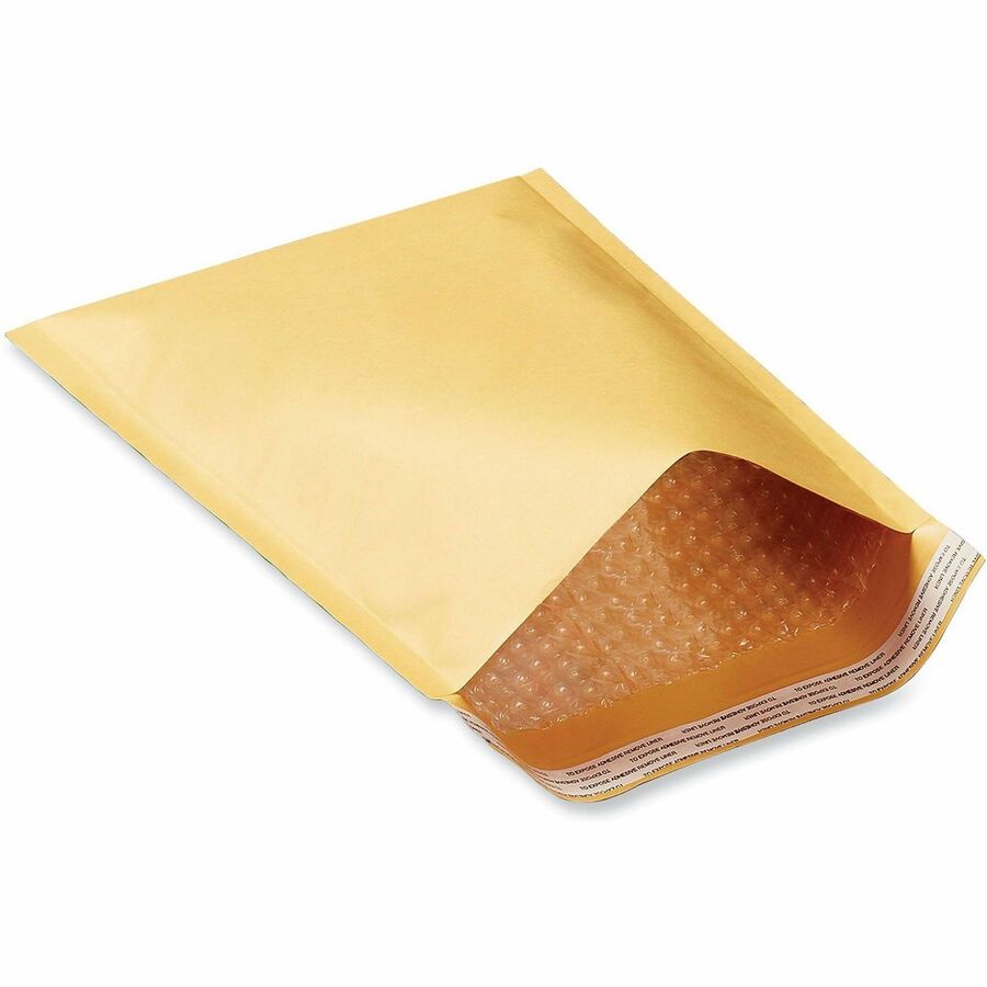 Peel Seal Strip Cushioned Mailer, #7, Extension Flap, Self-Adhesive Closure, 14.25 x 20, 25/Carton