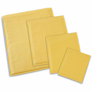 Peel Seal Strip Cushioned Mailer, #4, Extension Flap, Self-Adhesive Closure, 9.5 x 14.5, 25/Carton