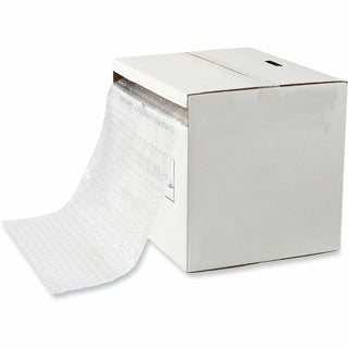 Bubble Packaging, 0.31" Thick, 12" x 100 ft, Perforated Every 12", Clear