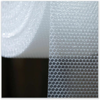 Bubble Packaging, 0.31" Thick, 24" x 75 ft, Perforated Every 24", Clear, 4/Carton