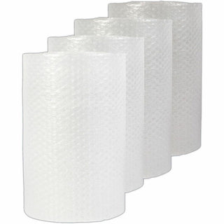 Bubble Packaging, 0.31" Thick, 24" x 75 ft, Perforated Every 24", Clear, 4/Carton