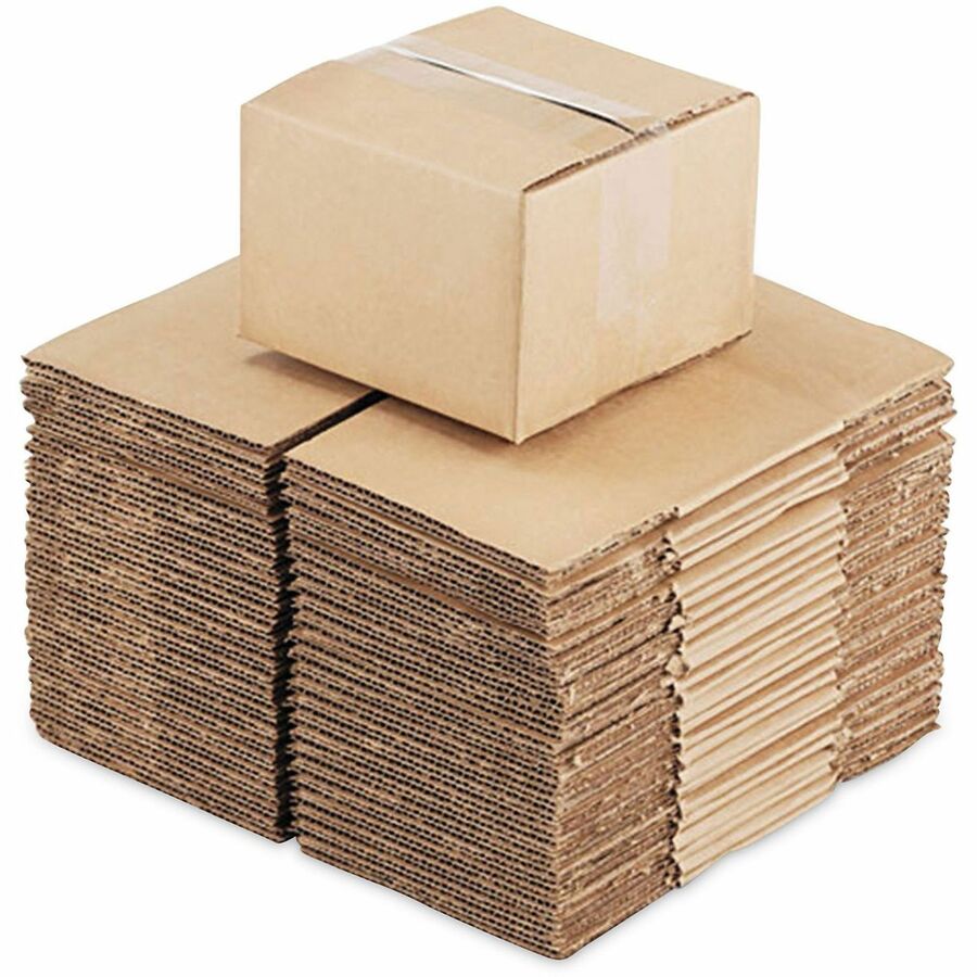 Fixed-Depth Brown Corrugated Shipping Boxes, Regular Slotted Container (RSC), X-Large, 12" x 16" x 9", Brown Kraft, 25/Bundle