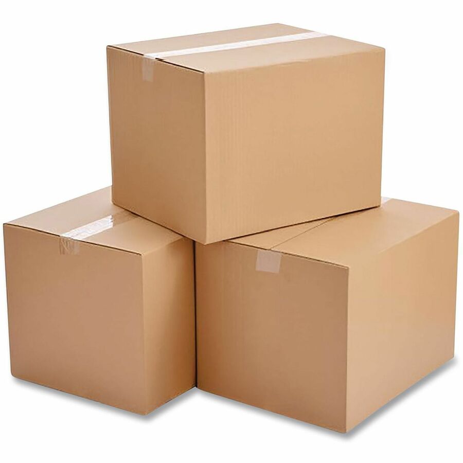 Fixed-Depth Corrugated Shipping Boxes, Regular Slotted Container (RSC), 12" x 24" x 12", Brown Kraft, 25/Bundle