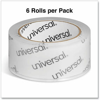 Moving and Storage Packing Tape, 3" Core, 1.88" x 54.6 yd, Clear, 6/Pack