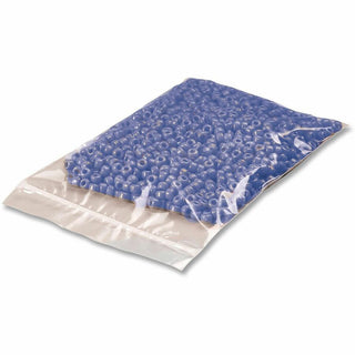 Reclosable Poly Bags, Zipper-Style Closure, 2 mil, 6" x 6", Clear, 1,000/Carton