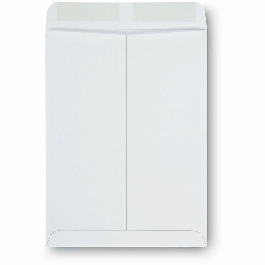 Catalog Envelope, 28 lb Bond Weight Paper, #10 1/2, Square Flap, Gummed Closure, 9 x 12, White, 100/Box