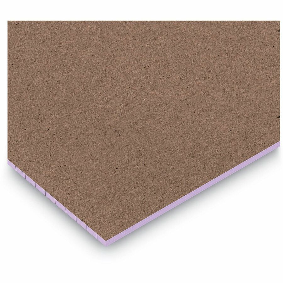 Perforated Ruled Writing Pads, Narrow Rule, Red Headband, 50 Assorted Pastels 5 x 8 Sheets, 6/Pack