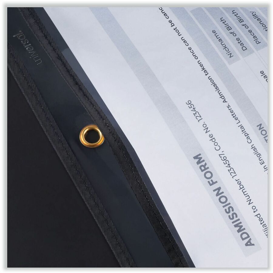 Top-Load Vinyl Ticket Holder, Heavy Gauge, Clear, 25/Pack