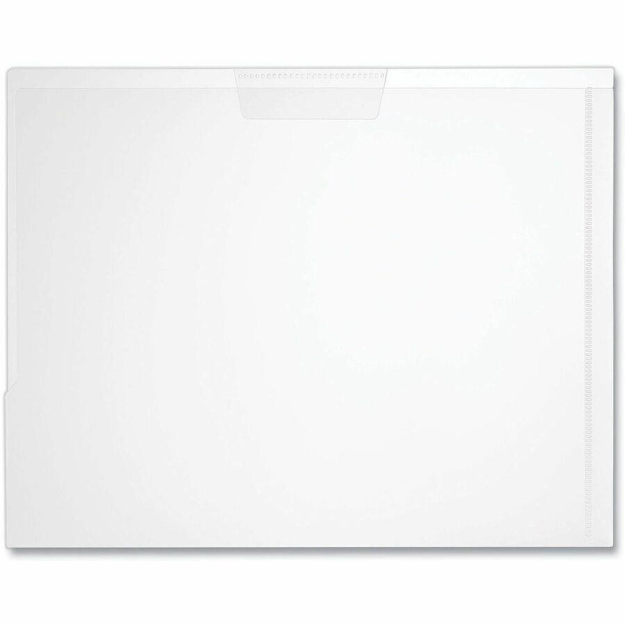 Project Poly Jackets, Letter Size, Clear, 5/Pack