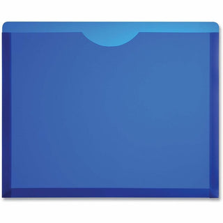 Expanding Poly File Jackets, 1 Section, Straight Tab, Letter Size, Assorted, 10/Pack