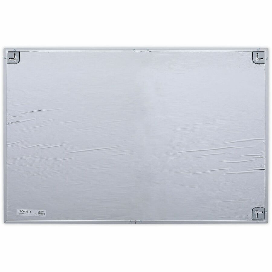 Cork Bulletin Board, 36 x 24, Tan Surface, Aluminum Frame