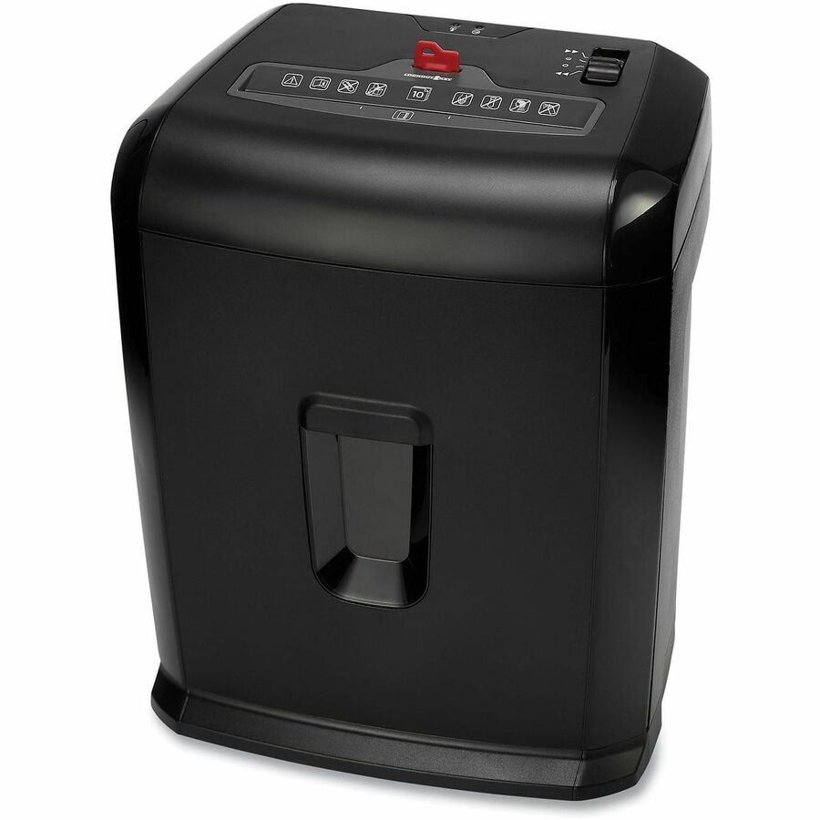 48110 Cross-Cut Shredder with Lockout Key, 10 Manual Sheet Capacity