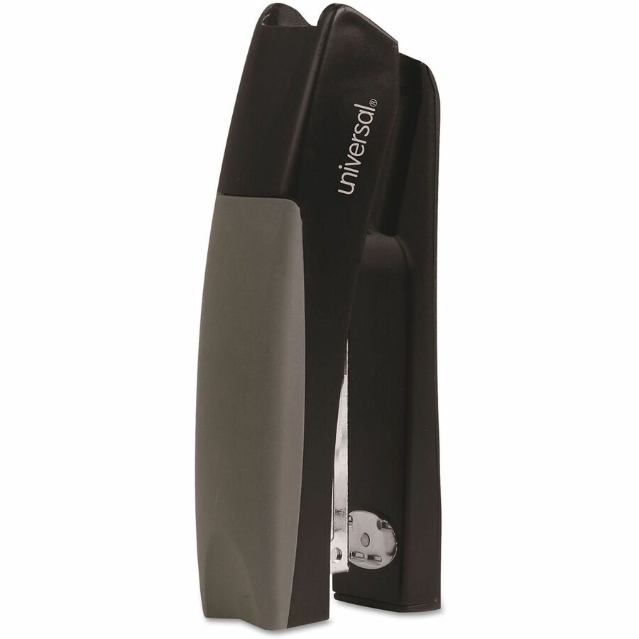 Stand-Up Full Strip Stapler, 20-Sheet Capacity, Black/Gray
