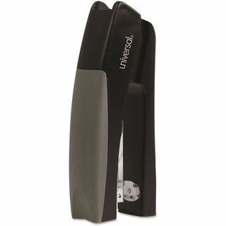Stand-Up Full Strip Stapler, 20-Sheet Capacity, Black/Gray