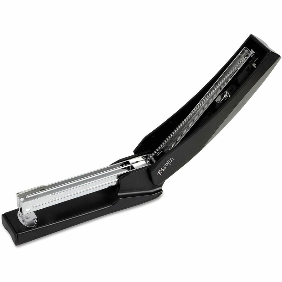 Stand-Up Full Strip Stapler, 20-Sheet Capacity, Black/Gray