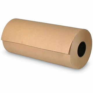 High-Volume Heavyweight Wrapping Paper Roll, 50 lb Wrapping Weight Stock, 24" x 720 ft, Brown