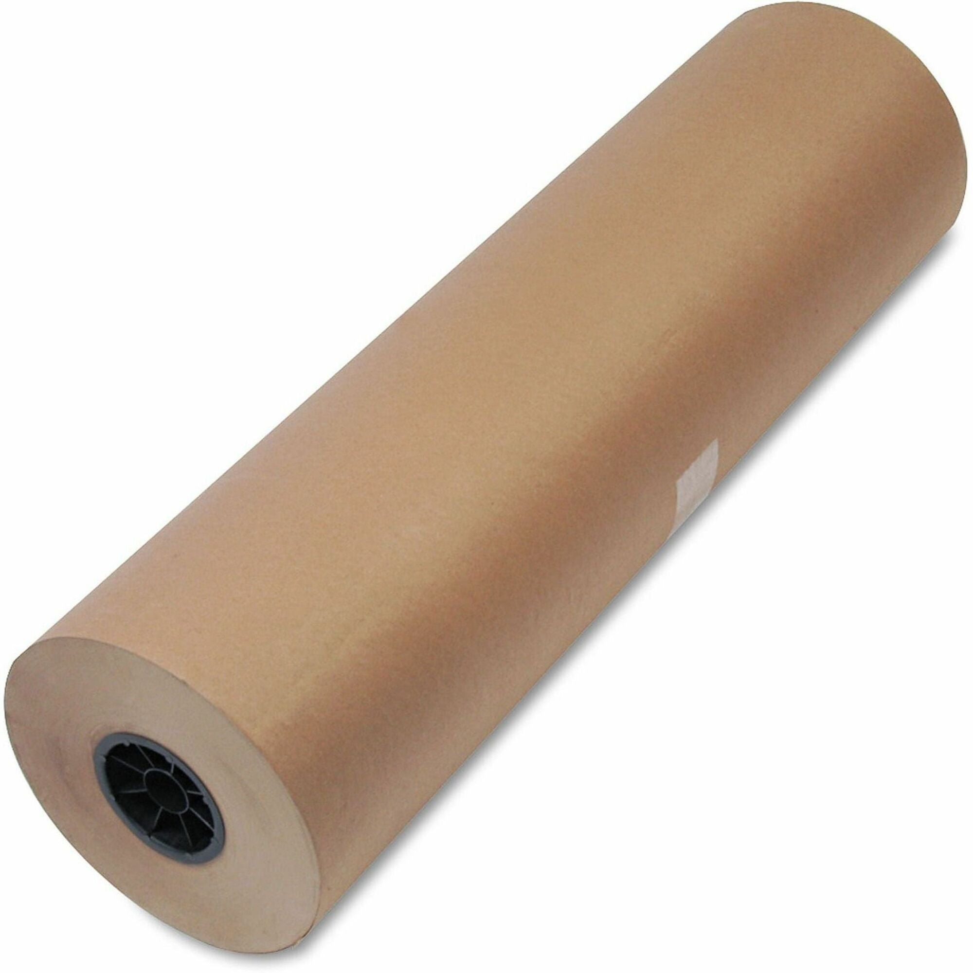 High-Volume Heavyweight Wrapping Paper Roll, 50 lb Wrapping Weight Stock, 30" x 720 ft, Brown