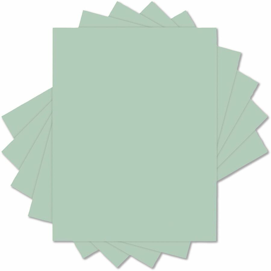 Deluxe Colored Paper, 20 lb Bond Weight, 8.5 x 11, Green, 500 Sheets/Ream, 10 Reams/Carton