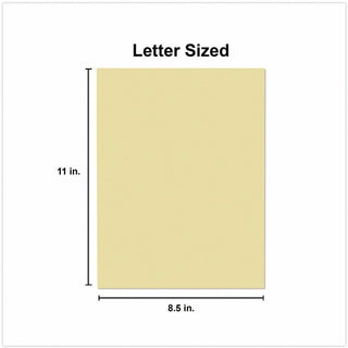 Deluxe Colored Paper, 20 lb Bond Weight, 8.5 x 11, Canary, 500 Sheets/Ream, 10 Reams/Carton