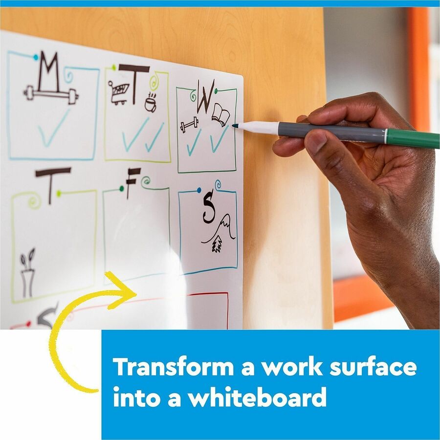 Flex Write Surface, 50 ft x 48, White Surface
