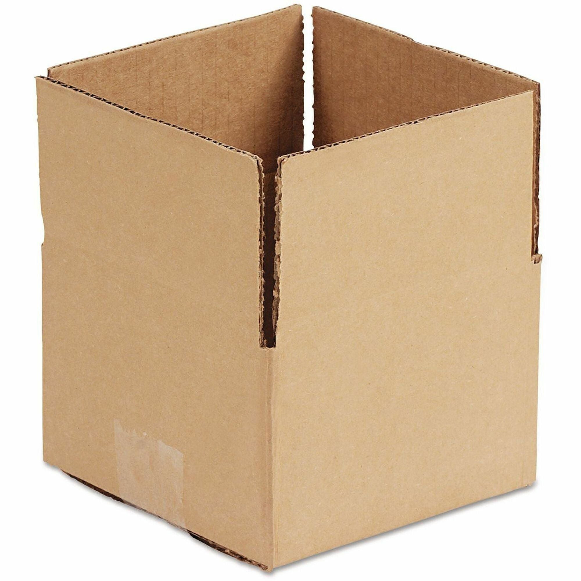 Fixed-Depth Corrugated Shipping Boxes, Regular Slotted Container (RSC), 8" x 10" x 6", Brown Kraft, 25/Bundle