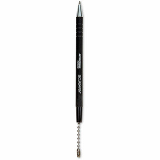 Antimicrobial Ballpoint Counter Pen, Medium, 1 mm, Black Ink, Black