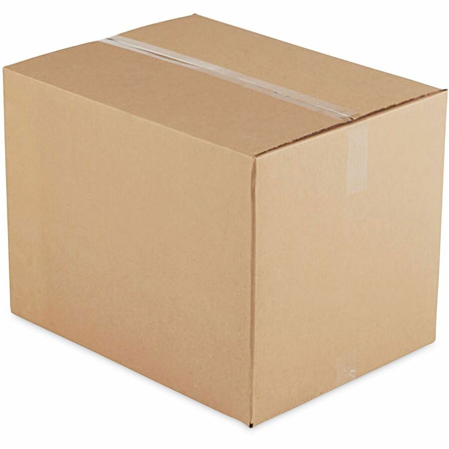 Cubed Fixed-Depth Brown Corrugated Shipping Boxes, Regular Slotted Container, Large, 11" x 15" x 6", Brown Kraft, 25/Bundle