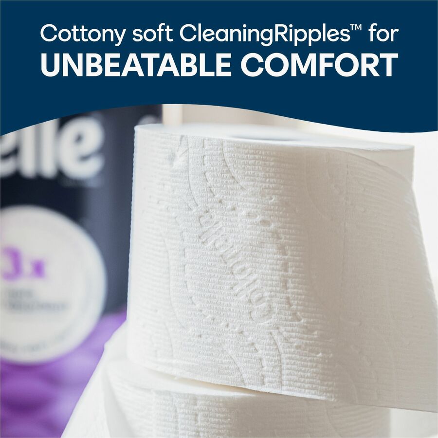 Ultra ComfortCare Toilet Paper, Soft Tissue, Mega Rolls, Septic Safe, 2-Ply, White, 284/Roll, 12 Rolls/Pack, 48 Rolls/Carton