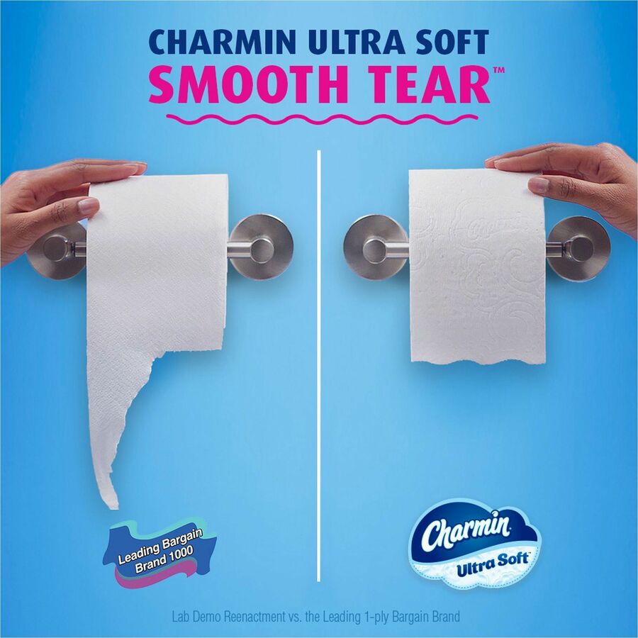 Ultra Soft Bathroom Tissue, Mega Roll, Septic Safe, 2-Ply, White, 224 Sheets/Roll, 4 Rolls/Pack, 8 Packs/Carton