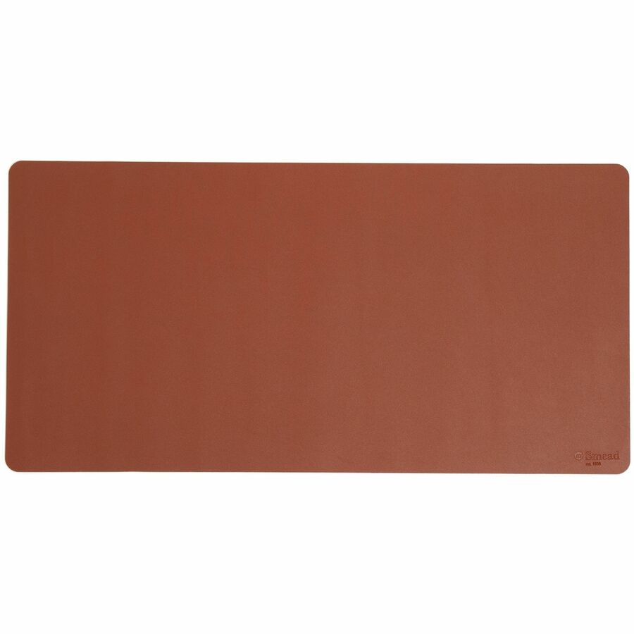 Vegan Leather Desk Pads, 31.5" x 15.7", Brown