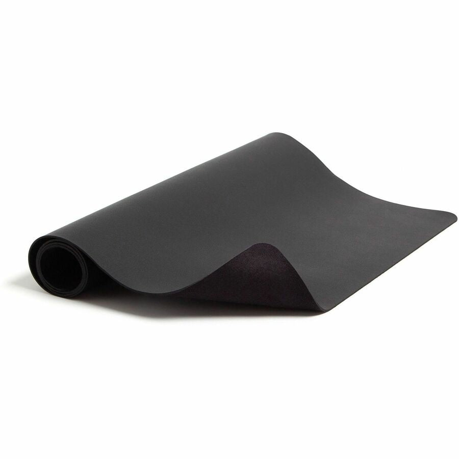 Vegan Leather Desk Pads, 31.5 x 15.7, Charcoal