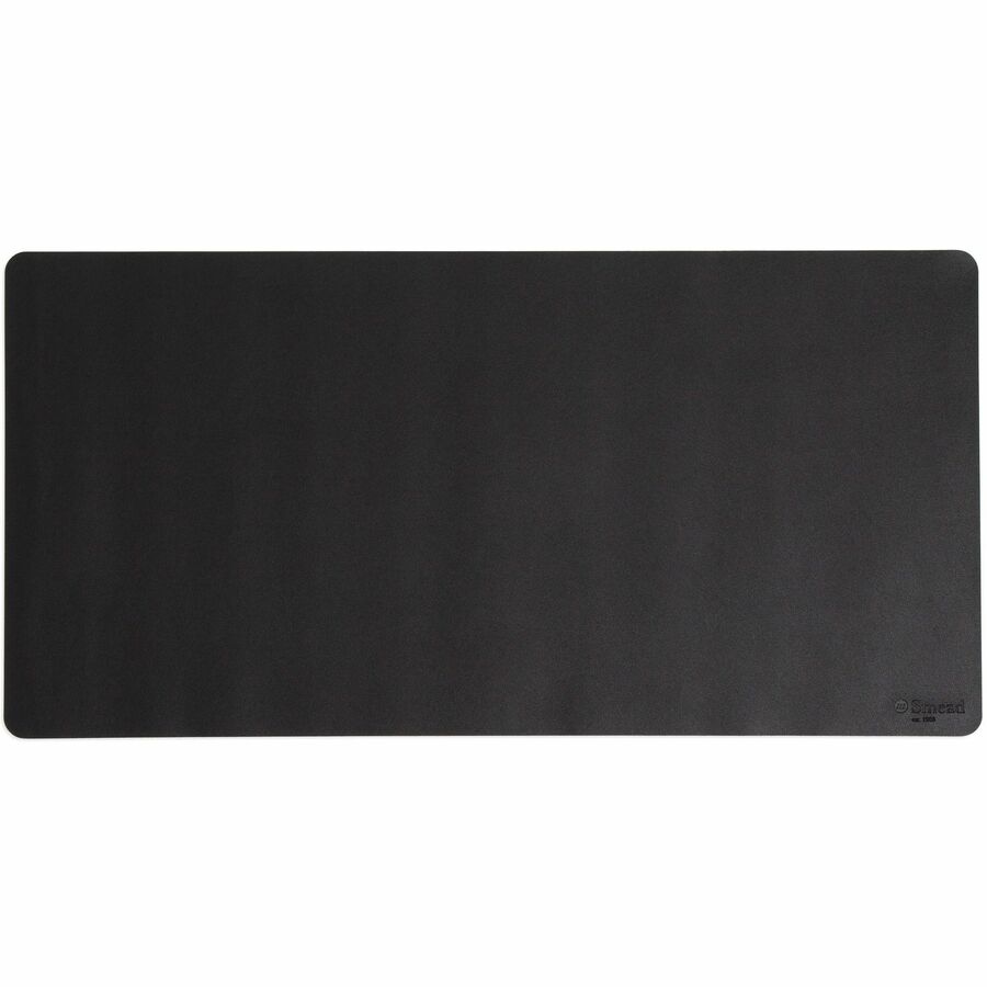 Vegan Leather Desk Pads, 31.5 x 15.7, Charcoal