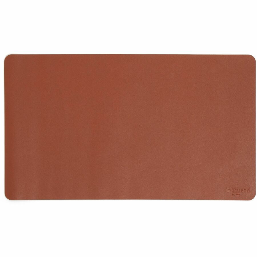 Vegan Leather Desk Pads, 23.6" x 13.7", Brown