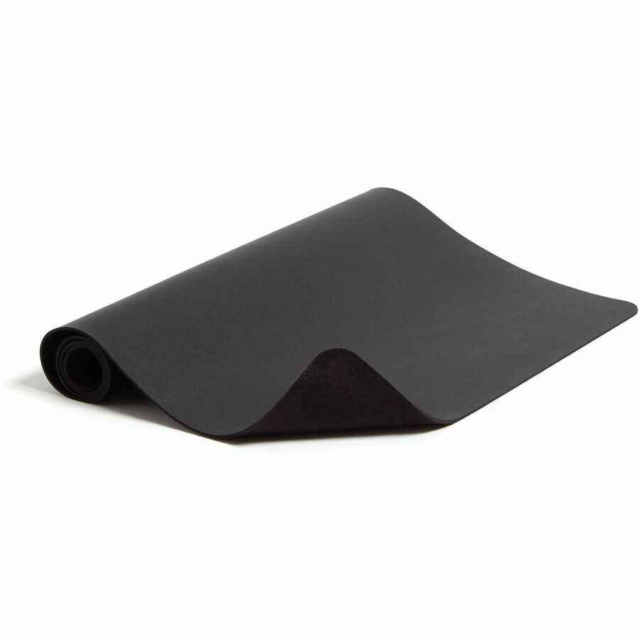 Vegan Leather Desk Pads, 23.6 x 13.7, Charcoal