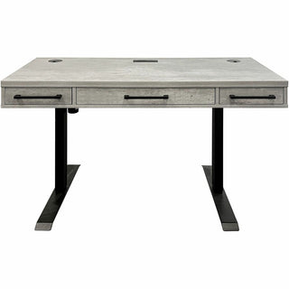 Martin Mason Sit/Stand Desktop Box 1 of 2 - 60" Width x 24" Depth - Concrete