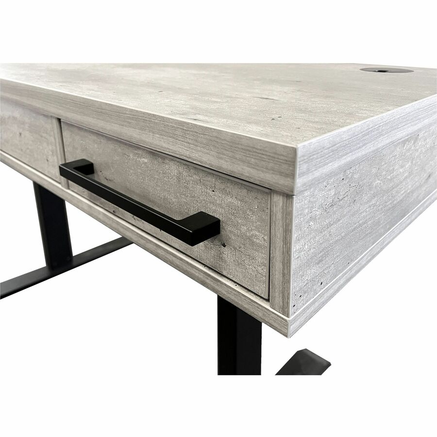Martin Mason Sit/Stand Desktop Box 1 of 2 - 60" Width x 24" Depth - Concrete